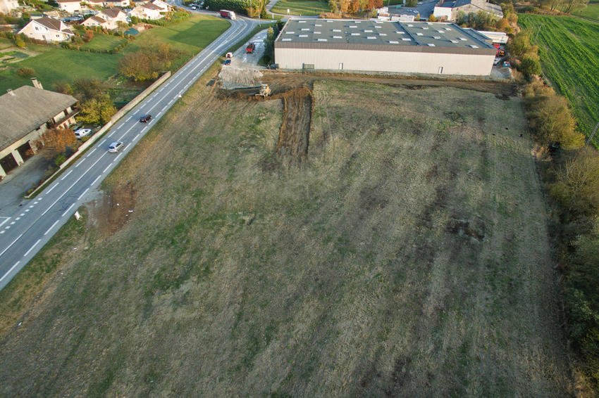 Suivi de chantier village d'entreprises Sillingy (du 7 au 20 novembre)